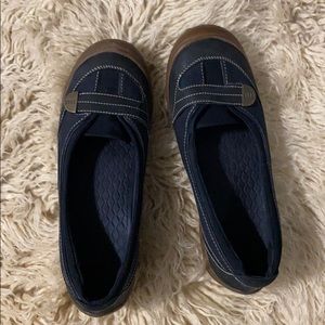 Lands End loafer style flats